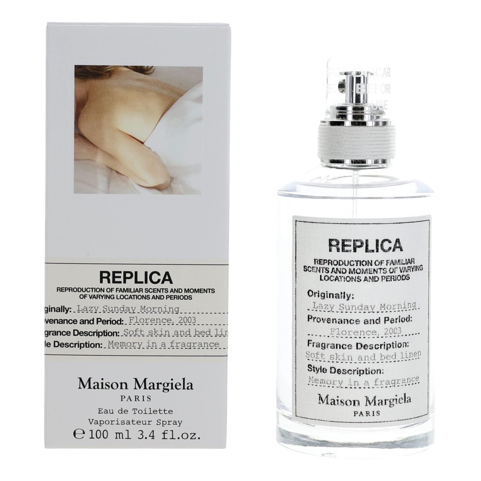Photo of Replica Lazy Sunday Morning by Maison Margiela, 3.4oz EDT Spray for Unisex